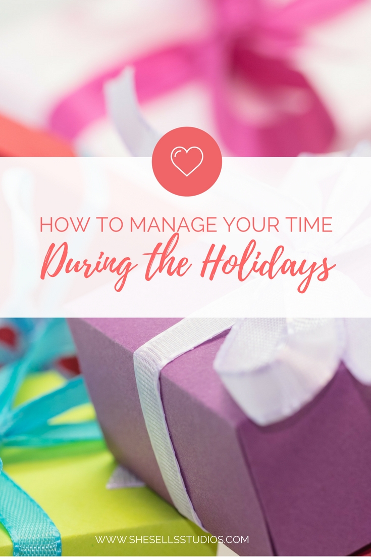 time management tips for less stressful holiday