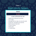Shopify Website Packages