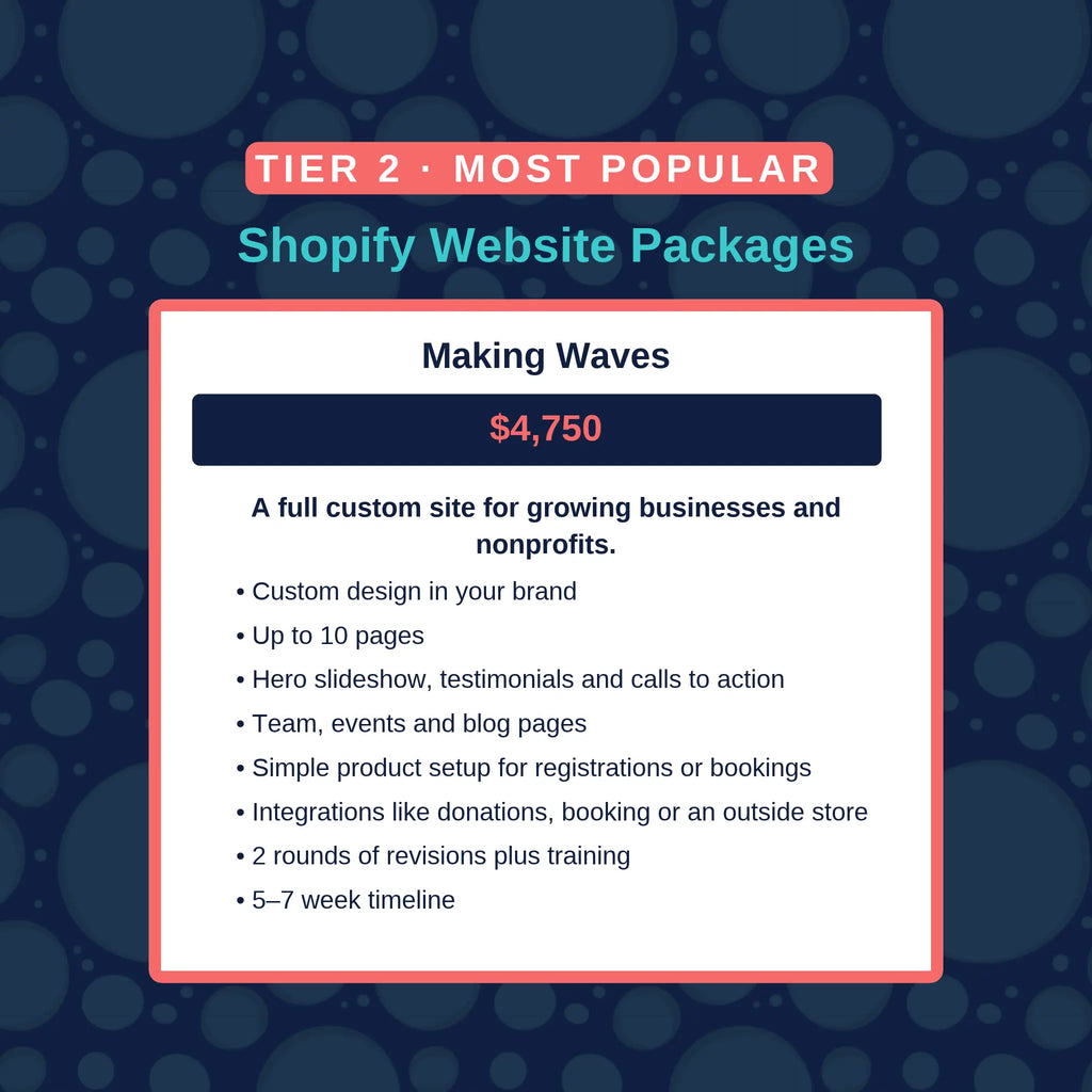 Shopify Website Packages