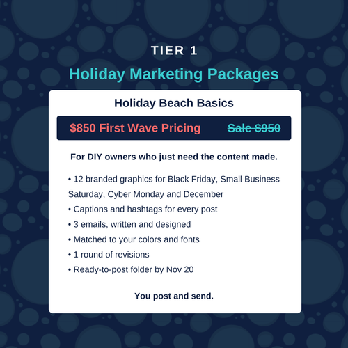 Holiday Marketing Packages