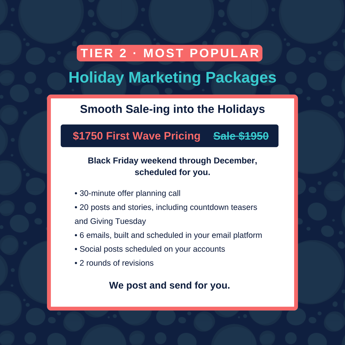 Holiday Marketing Packages