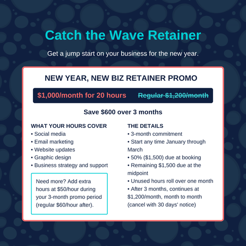 Catch the Wave Retainer